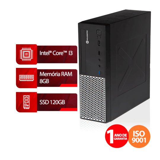 Computador Intel® Core™ i5-2400 2º Geracao, RAM 4GB, SSD 240GB, Linux  Goldente-1